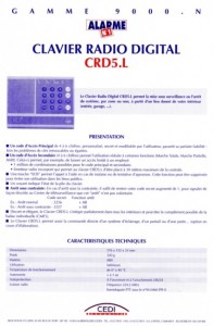 photo alarme n1 notice clavier radio digital absolu alarme