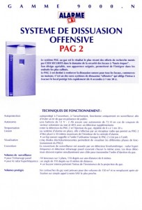 photo alarme n1 notice systeme de dissuasion absolu alarme